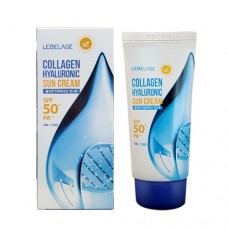 Гиалуроновый солнцезащитный крем Lebelage Collagen Hyaluronic Sun Cream SPF 50+/PA +++